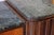 French Art Deco Credenza in Burl Walnut and Verde Antico Marble, 1930s For Sale - Image 6 of 10