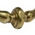 Antique English Brass Lion Head Door Knocker For Sale - Image 10 of 11