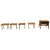 1950s Danish Modern Mahogany Chest of 4 Side Table Stands by Frits Henningsen, Attributed For Sale - Image 13 of 14