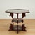 Impressive 19th century Moroccan aesthetics movement center table crafted in mahogany featuring a hexagon top with inlaid...