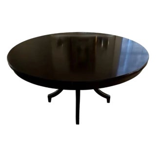 Mahogany Dining Table With Ebony Inlay. Lexington Furniture Brand For Sale