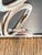 Silver Pair Christofle Vertigo 3 Ring Candlesticks For Sale - Image 8 of 12
