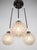 Authentic Mid-Century Italian Crystal Cluster Chandelier – Faceted Spherical Glass, 1960s Modern Lighting For Sale - Image 6 of 7