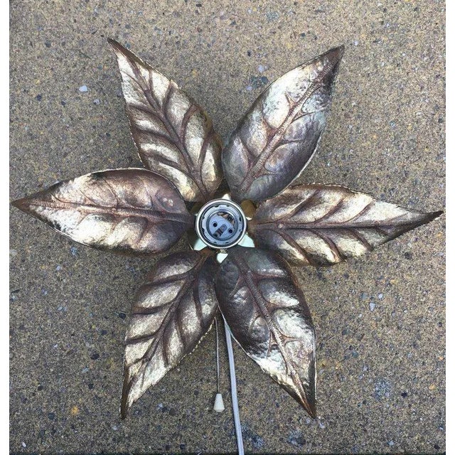 1990s Hollywood Regency Style Wall Lamp by Willy Daro for Massive, 1980s For Sale - Image 5 of 5