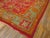 Early 20th Century 1900s Red -Jewel Tones Tribal Antique Turkish Oushak Rug 11' 9" X 13' 6" Handknotted Wool Carpet For Sale - Image 5 of 5