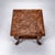 Brown Antique Japanese Carved Fruitwood Side Table from Liberty of London, 1930s For Sale - Image 8 of 13