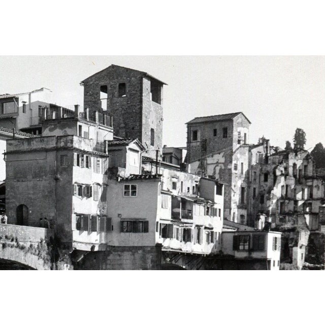 Florence Italy Ponte Vecchio, 1954 For Sale - Image 3 of 5