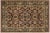 Maroon Classic 1990's Pak-Persian Maroon/Blue Wool Rug - 4'7'' X 7'3'' For Sale - Image 8 of 9