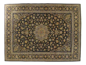 1970's Kork Kashan Rug - 10′5″ × 13′