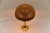 Vintage Rarttan and Brass Table Lamp, Italy, 1960s For Sale - Image 9 of 17