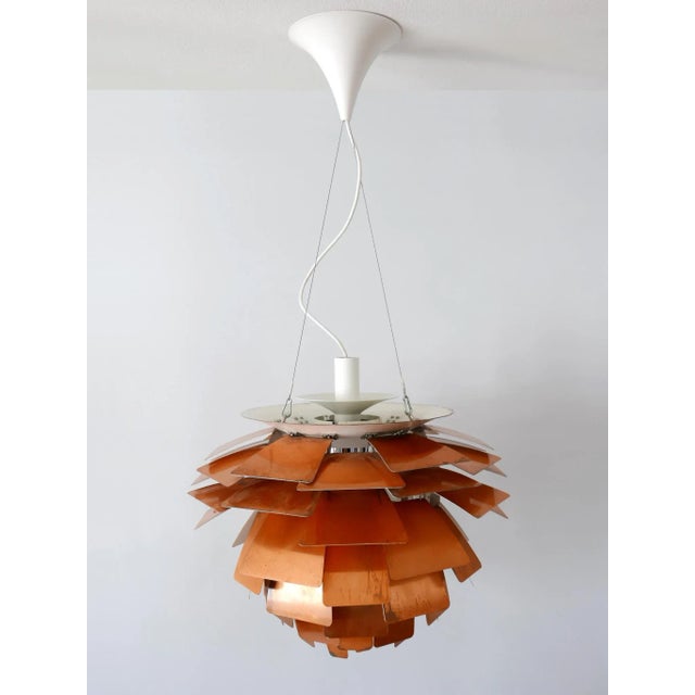 Metal Copper PH Artichoke Pendant Lamp by Poul Henningsen for Louis Poulsen, 2000s For Sale - Image 7 of 18