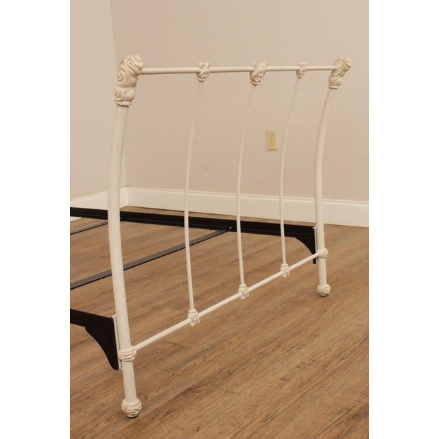 Victorian Style Twin Size Iron Bed Chairish