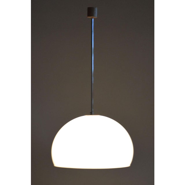Mid-Century Chandelier in Chrome from Meblo, Italy, 1970s For Sale - Image 6 of 8