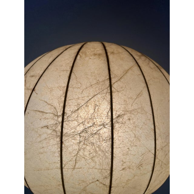 Mid-Century Modern Mid-Century Modern German Cocoon Pendant from Goldkant Leuchten, 1960s, Set of 2 For Sale - Image 3 of 18