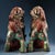Late 19th Century Pair of Cloisonné Enamel Guardian Lion Joss Stick Holders, 14000g Total For Sale - Image 4 of 9