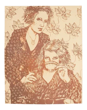 1978 Ann Chernow There I've Said It Again Lithograph
