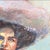 Vintage Painting of an Edwardian Woman With Hat & Scarf For Sale - Image 4 of 9
