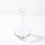 Mid-Century Modernist Sculptural Crystal Decanter With Basin Form Stopper For Sale - Image 11 of 16