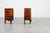 Art Deco Walnut and Marble Nightstands, Italy, 1920s, Set of 2 For Sale - Image 6 of 18