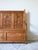 Brown Mid 20th Century English Pine Carved Storage Bench For Sale - Image 8 of 17