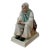 Zsolnay of Pecs, Hungary Man Whittling Figurine, Vintage For Sale