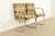 Keilhauer Furniture Mies Van Der Rohe Brno Style Mid-Century Modern Chrome Tubular Cantilever Club Chairs, Pair For Sale - Image 4 of 13