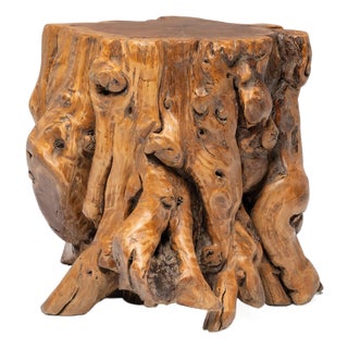 Chinese Rootwood Side Table For Sale