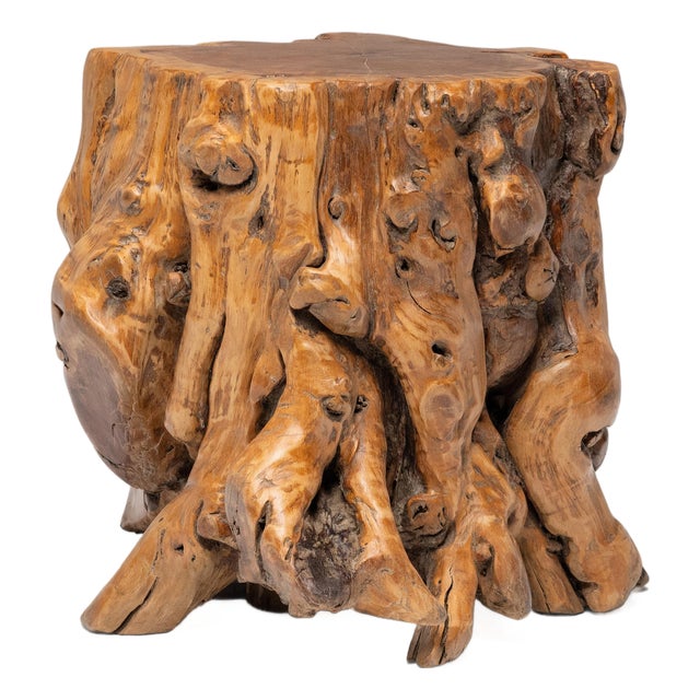 Chinese Rootwood Side Table For Sale