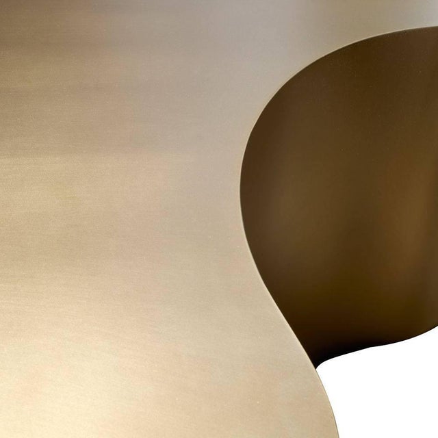 Gold Arteriors Home Meadow Coffee Table, Gold For Sale - Image 8 of 9