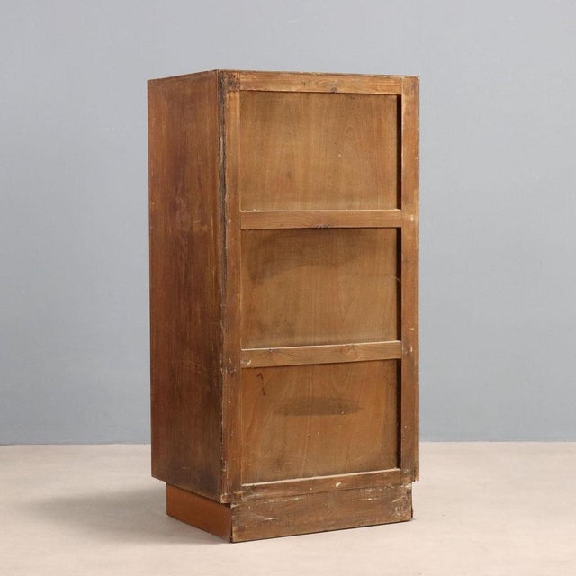 Brown Vintage Chest of Drawers, 1950s For Sale - Image 8 of 9