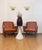 Glass Vintage Palmette Wall Light in Clear and Amber Glasses, 1990, Set of 2 For Sale - Image 7 of 17