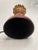 Maroon English Traditional Alabaster & Wood Small Table Lamp For Sale - Image 8 of 13