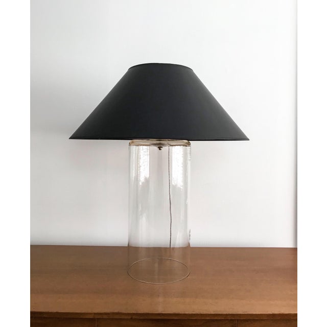 Late 20th Century John Saladino Pyrex Table Lamp Chairish