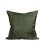 Contemporary The House of Scalamandré Strie Velvet Pillow, Leaf For Sale - Image 3 of 3