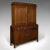 This is an antique billiard scoreboard cabinet. An English, oak decorative games room cabinet, dating to the Edwardian...