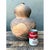 Tan Vintage Double Gourd Ceramic Vase For Sale - Image 8 of 12
