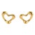 Tiffany & Co. Elsa Peretti 18k Yellow Gold Large Open Heart Clip on Earrings, A Pair For Sale
