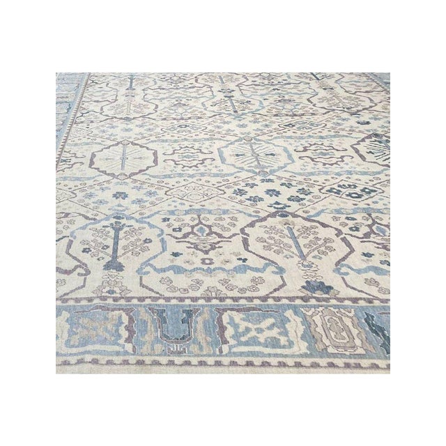 Transitional 13x16 Turkish Oushak Area Rug - 111222 For Sale - Image 3 of 9