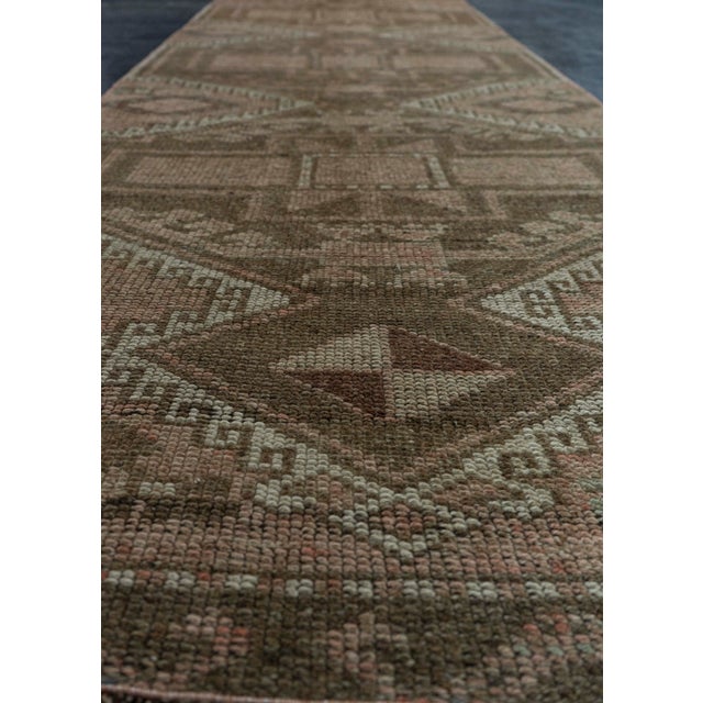 Turkish Vintage Rug 3' x 10'9" #19838 For Sale In Houston - Image 6 of 8