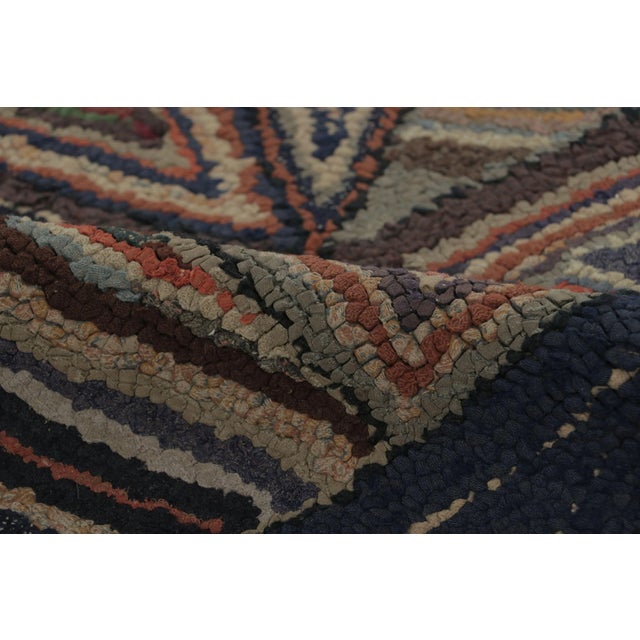 1920s Vintage Turkish Anatolian Square Prayer Rug With Floral Mihrab Design - Rug & Kilim For Sale - Image 5 of 7