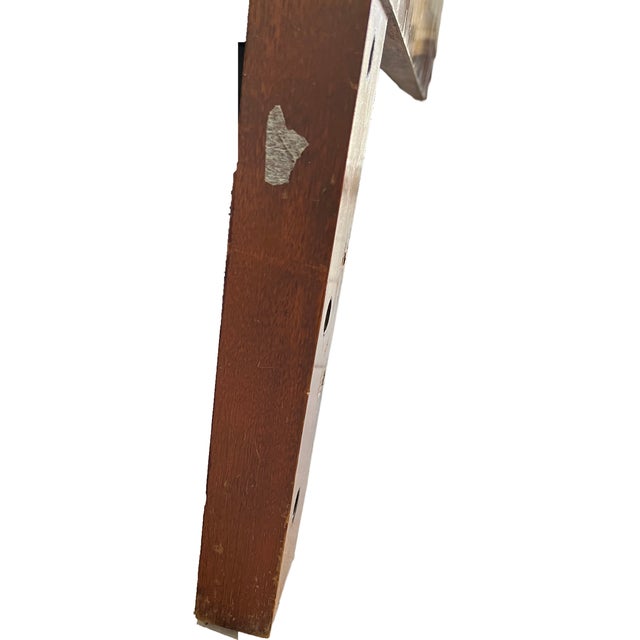 Vintage George Nelson for Herman Miller Thin Edge King Walnut Headboard For Sale - Image 11 of 12