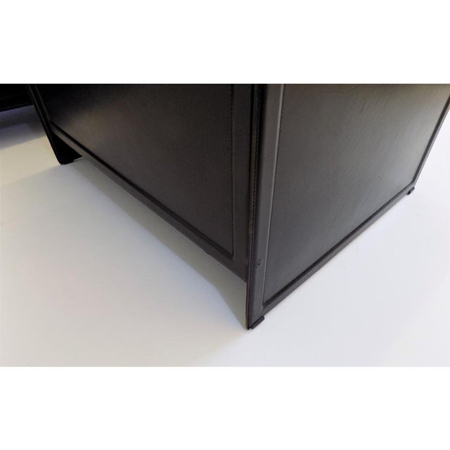 Korium KM 3/1 Armchair in Leather by Matteo Grassi for Tito Agnoli For Sale - Image 14 of 18