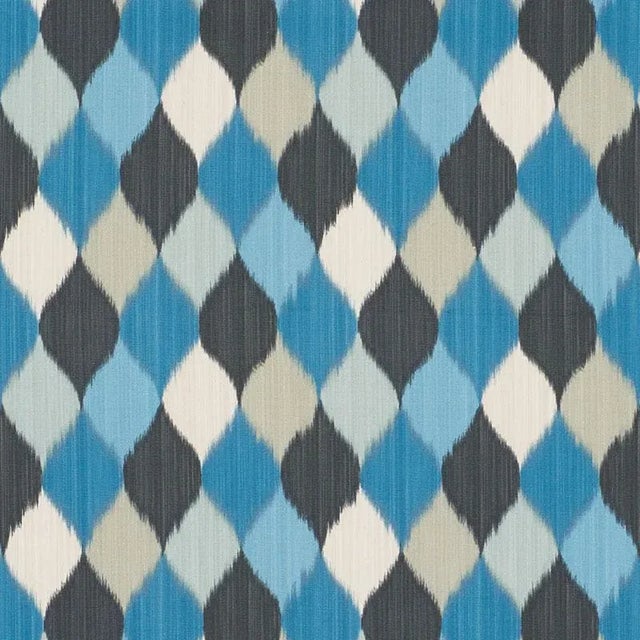 With its ethereal colorways, easy to use small scale and strong Cotton faille construction, this ikat is the perfect...