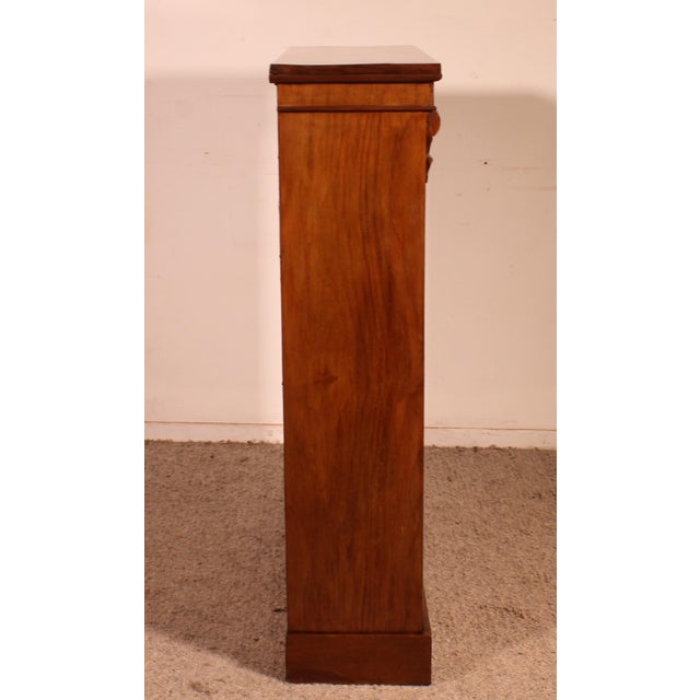 Tan Open Bookcase in Walnut, 19th Century For Sale - Image 8 of 13