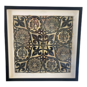 Shepard Fairey Ap Rise Above Peace Patterns Hand Painted Mixed Media Collage Ap 1/1 2006