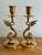20th Century Brass Dolphin Neoclassical Candle Holders - A Pair For Sale - Image 11 of 11