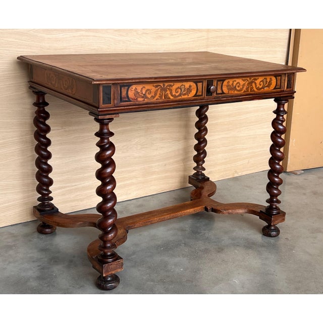 English English Charles II Olivewood Oyster Veneer Side Table, circa 1780 For Sale - Image 3 of 18