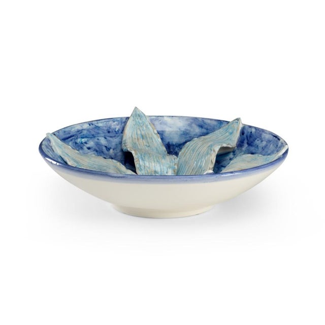 Wildwood Wildwood Lily Centerpiece - Turquoise For Sale - Image 4 of 4