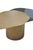 Brass Set of 3 Modern Irregular Shaped Kaylee Coffee Table Set in Brass For Sale - Image 8 of 14