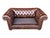 English Love Seat Vintage Chesterfield Leather For Sale - Image 16 of 16